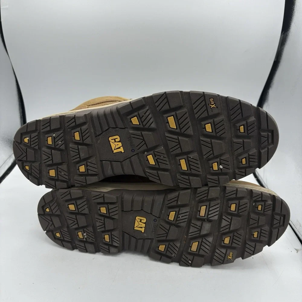 Caterpillar Boots Mens 14 Exposition Hiker Waterproof Work Safety Alloy Hard Toe